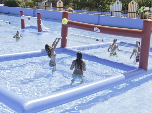 Voley en el agua